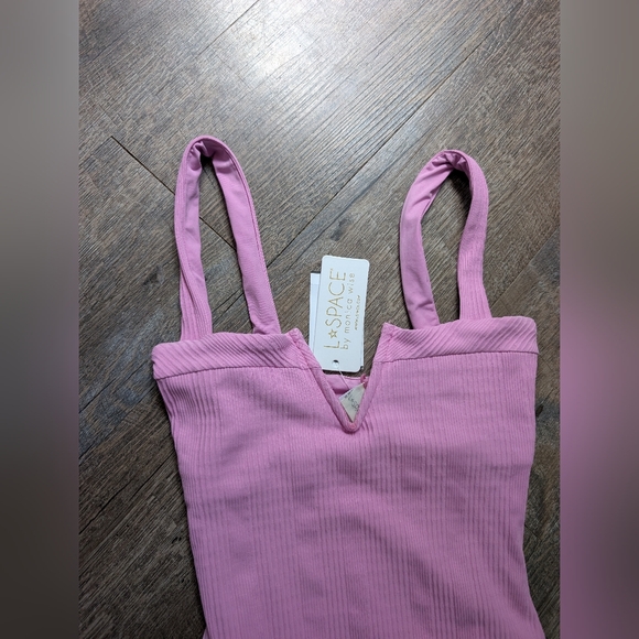 NWT Pink L Space Cha Cha One Piece Swimsuit - l*space Suit - Picture 8 of 13